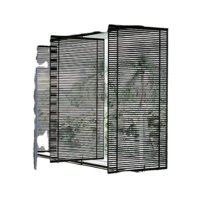 0Profiles en aluminium d'épaisseur de.30 mm pour les options de revêtement en poudre de pergola et d'anodisation