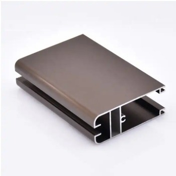 Profil de porte coulissante et de cadre de fenêtre à extrusion d'aluminium sur mesure avec service OEM ODM