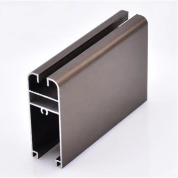 Profil de porte coulissante et de cadre de fenêtre à extrusion d'aluminium sur mesure avec service OEM ODM