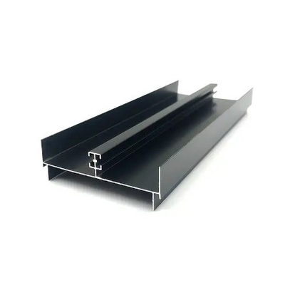 Profil de porte coulissante et de cadre de fenêtre à extrusion d'aluminium sur mesure avec service OEM ODM