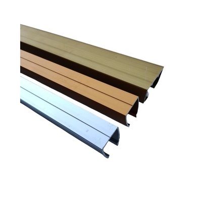 Profil d'aluminium de conception moderne pour portes et fenêtres Profil de cadre de fenêtre d'aluminium répond à la norme GB