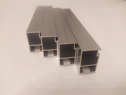 Pérou Profiles en aluminium pour fenêtres et portes 6063 Tolérance du profil en aluminium personnalisé ± 0,13%