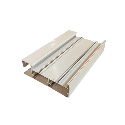 Matériau principal Acier 6063 T5 Profil d'aluminium anodisé insonorisé pour fenêtre par dessus