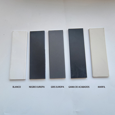 Profiles en aluminium pour le Mexique Partitions 6063 Anodisation en alliage d'aluminium et grains de bois