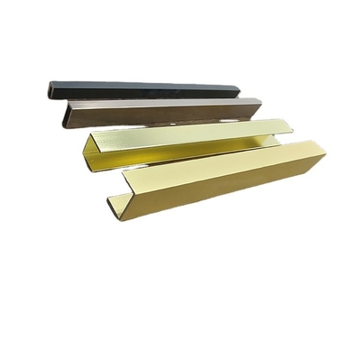 Profil en aluminium T 304 en acier inoxydable en forme de T