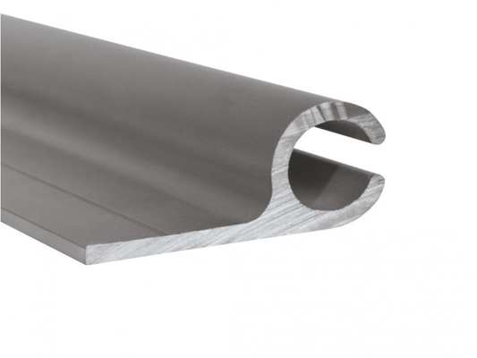 Profil d'aluminium compatible avec la bande LED pour les voies ferrées de tolérance Verchromt et série Grade 6000