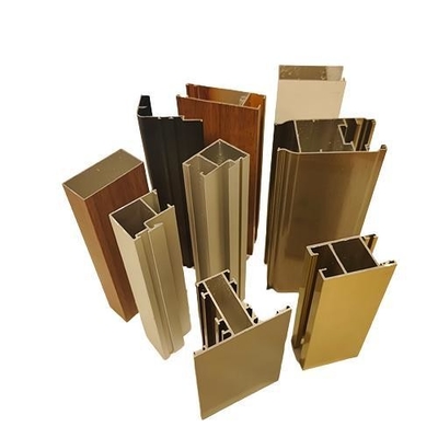 Portes coulissantes et fenêtres en profilé d'aluminium de qualité 6000 série avec traitement de décoiling