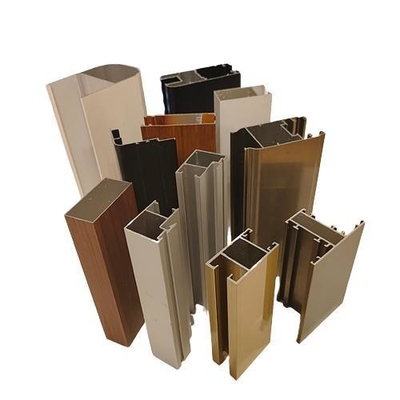 Profil d'aluminium 6063 6061 T5 personnalisé pour Windows et certificat Mate inclus