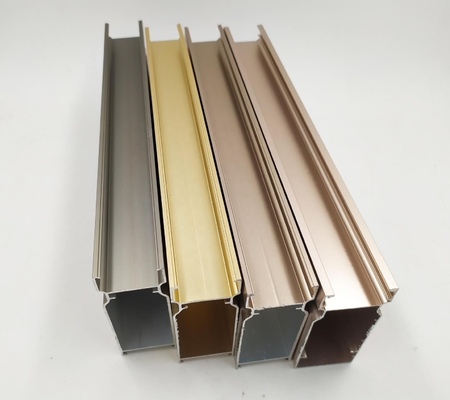 Profil de fenêtres et de portes en aluminium anodisant par extrusion d'aluminium Anhui Shengxin