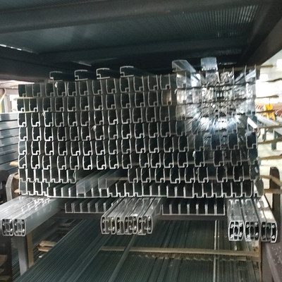 Profiles de piste en aluminium en forme de U pour salle de douche