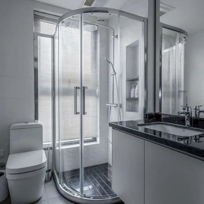 Profiles de piste en aluminium en forme de U pour salle de douche