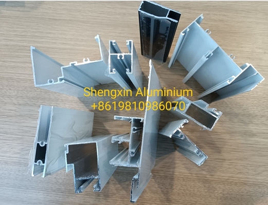 Profil d'extrusion en alliage d'aluminium 6063 pour fenêtres et portes au Mexique