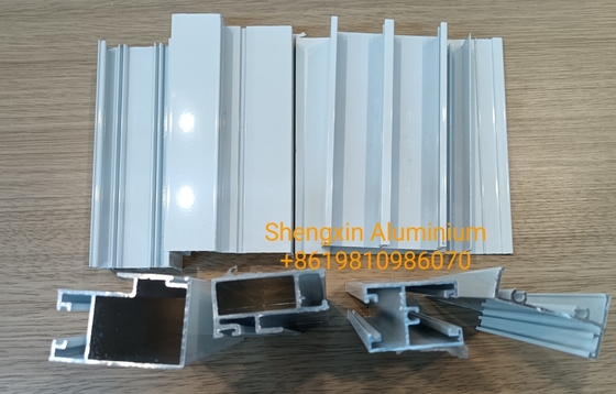 Profil d'extrusion en alliage d'aluminium 6063 pour fenêtres et portes au Mexique
