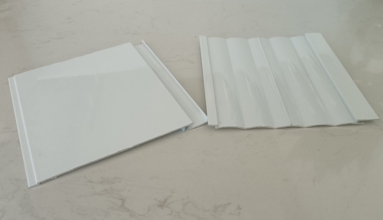 Profiles de plafond en aluminium pour décoration en bois enduit de grains en poudre