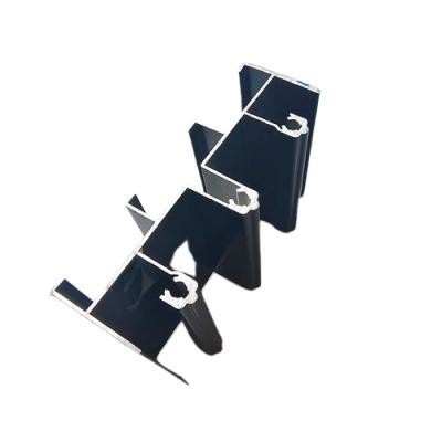 T3-T8 Profil d'aluminium personnalisé pour fenêtres coulissantes P92 P65 en poudre blanche
