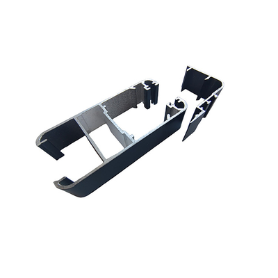Profiles extrudés en aluminium personnalisés de la série 6000 pour la construction de différentes tailles