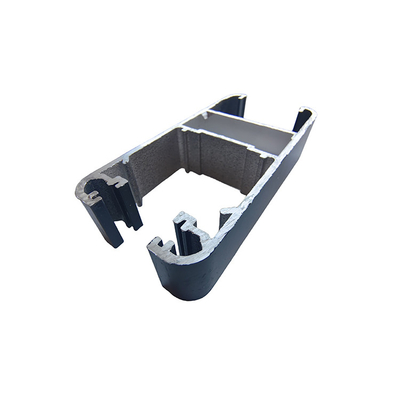 Profiles extrudés en aluminium personnalisés de la série 6000 pour la construction de différentes tailles