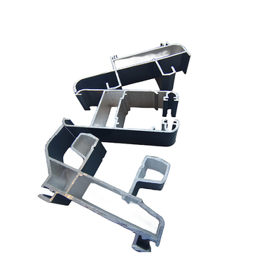 Profiles extrudés en aluminium personnalisés de la série 6000 pour la construction de différentes tailles