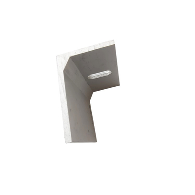 Température T3-T8 Profils d'angle en aluminium personnalisés pour les supports de rideau de façade de la série 6000