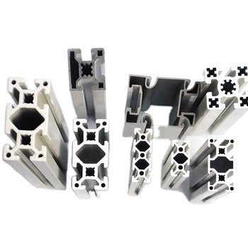 6063-T5 Profil d'aluminium extrudé de la série 6000 pour cadre de banc de travail