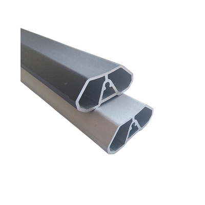 Profil d'aluminium standard GB pour l'électrophorèse du cadre de tente/extrusion carrée anodisée