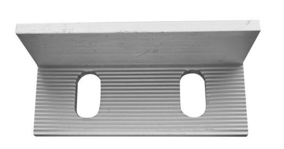 6063-T5 Cadre en aluminium Profils d'angle de 90 degrés en aluminium pour ancrages de supports de façade