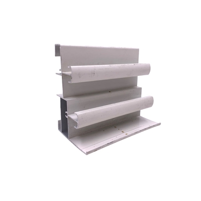 Tubes de profilés en aluminium traitées sur la surface sur mesure avec matériau de filetage pour écran en nylon