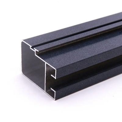 Profiles de fenêtre coulissante en aluminium anodisé personnalisés Extrusion Norme GB5237.1-2008