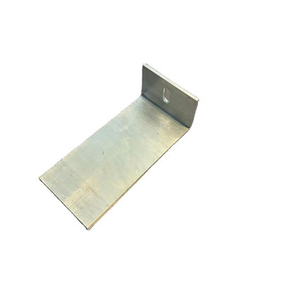 Profils d'extrusion d'aluminium OEM personnalisés Barre d'angle anodisante en argent Profil en forme de L