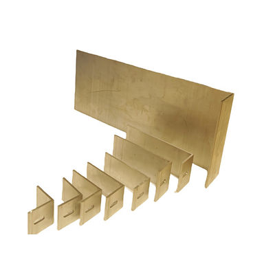 Profils d'extrusion d'aluminium OEM personnalisés Barre d'angle anodisante en argent Profil en forme de L