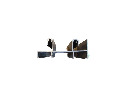Profil d'aluminium de tolérance de 0,60 mm personnalisé pour les fenêtres et les portes de Bolivie et du Chili