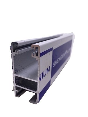 Profiles d'extrusion en aluminium blanc pour fenêtres et portes en verre de La Havane Tolérance ± 0,13%