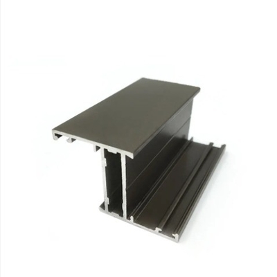 6063 T5 Profiles en aluminium pour revêtement en poudre et anodisation pour fenêtres et portes au Panama