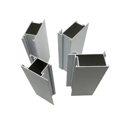 Profil d' aluminium pour fenêtres coulissantes Répondre à la norme GB et finition de broyeur à partir du haut