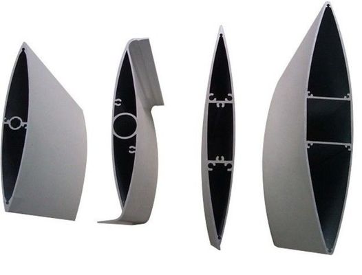 Profil architectural Lamelles en aluminium pour fenêtre de ventilation de bâtiment