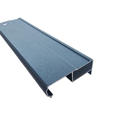 Porte en polymère type 6063-T5 Armature en aluminium Profiles d'armoires de cuisine en aluminium personnalisés
