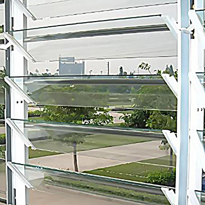 Système de fenêtre à profil en aluminium avec perforation de processus profond, perçage de précision, découpe CNC
