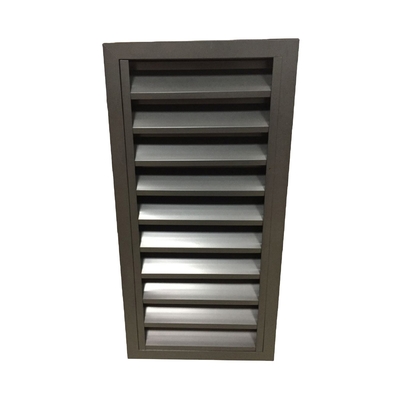 Cadres de profil d'obturateur en aluminium anodisé standard pour les fenêtres sud-africaines Durable