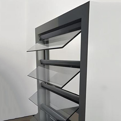 Cadres de profil d'obturateur en aluminium anodisé standard pour les fenêtres sud-africaines Durable