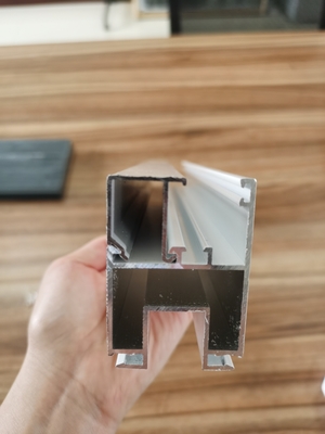 RAL 7011 Profiles en aluminium revêtus en poudre pour fenêtres et portes à carénage à Madagascar