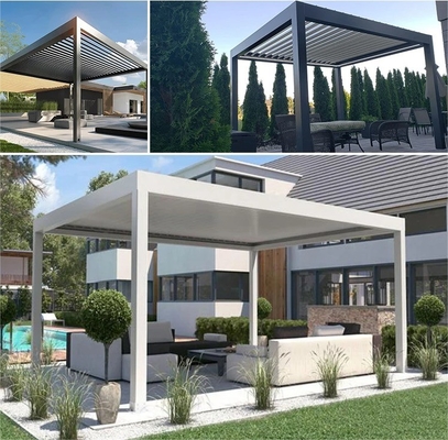 Couleur personnalisée Régates de poutre en aluminium de poste Lamelle Louver volet roulant pour pergola