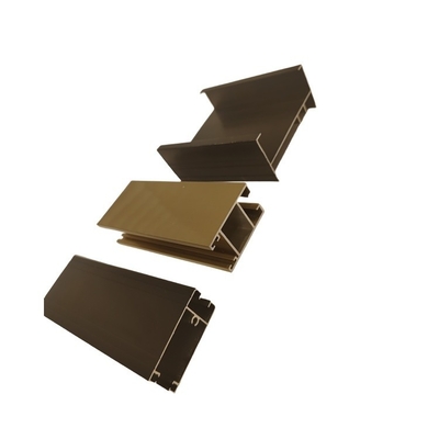 Profiles en aluminium trempé T3-T8 pour fenêtres et portes à Madagascar Surface finie