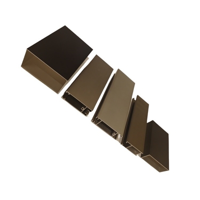Profiles en aluminium trempé T3-T8 pour fenêtres et portes à Madagascar Surface finie