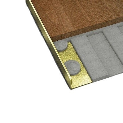 Profil de garniture de carreaux en aluminium 6063 T5 personnalisé pour le coin de bord en céramique décoratif moderne