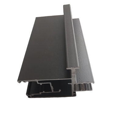 Profiles en aluminium pour fenêtres à vitres en aluminium extrudé pour fenêtres à portes