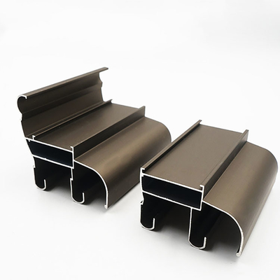 5.8-6.0M Longueur profil de douche en aluminium pour panneau solaire et porte coulissante dans un appartement