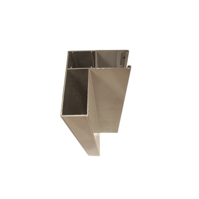 5.8-6.0M Longueur profil de douche en aluminium pour panneau solaire et porte coulissante dans un appartement