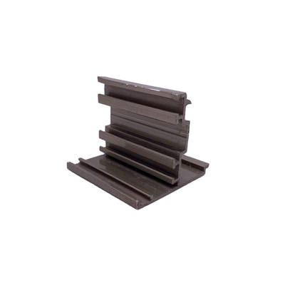 Profil de refroidissement extrudé en aluminium sur mesure pour fenêtres coulissantes et portes à Foshan