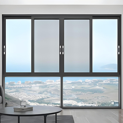 Fenêtre coulissante en aluminium sur mesure avec épaisseur et tolérance sur mesure de ± 1%