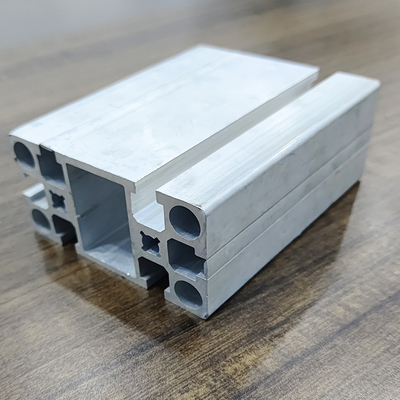 Profiles d'extrusion en aluminium industriel sur mesure pour les produits en alliage d'aluminium argent 6063